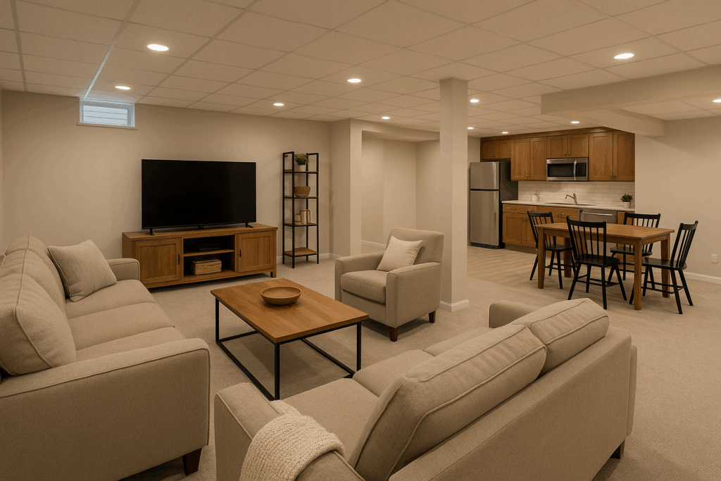 basement remodeling ideas