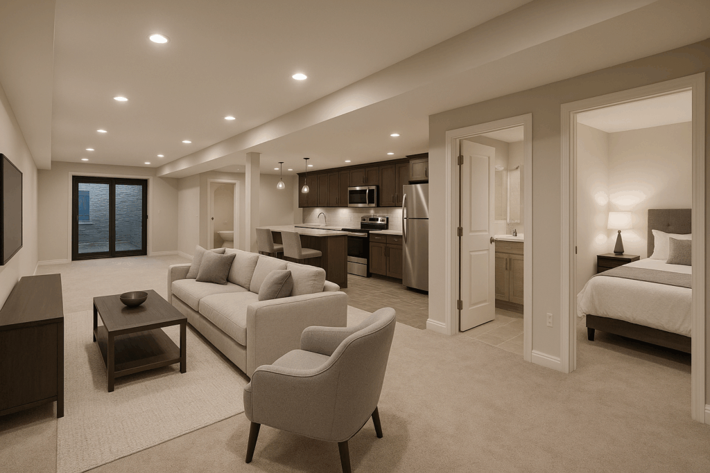 basement remodeling ideas 