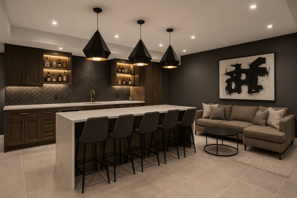 basement remodeling ideas 